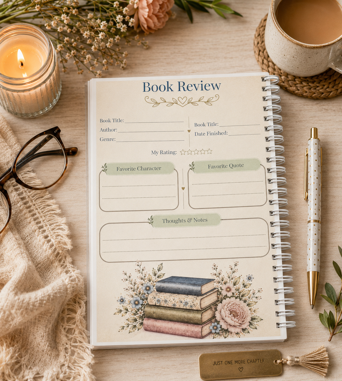 The Reading Corner Journal Gift Box