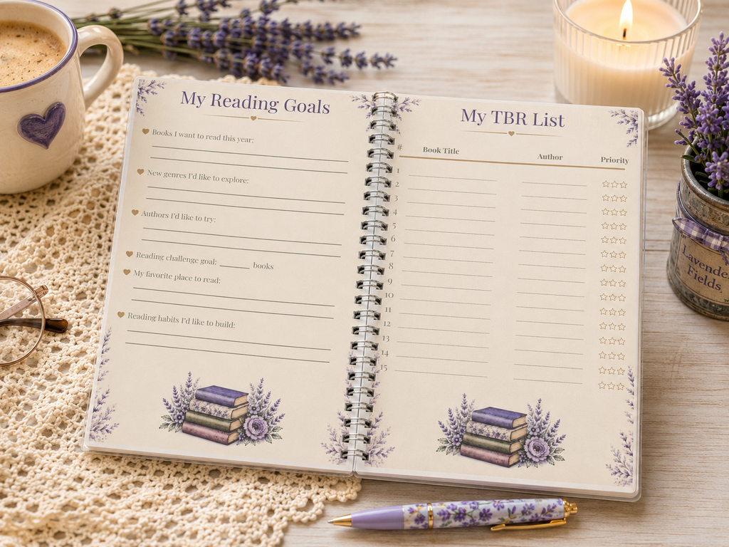Lavender Fields Journal Gift Box