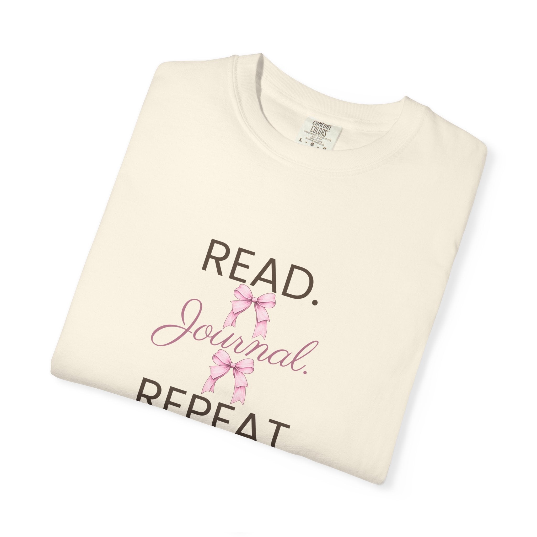 Floral Booklover Tee | Read Journal Repeat Book Lover T-Shirt