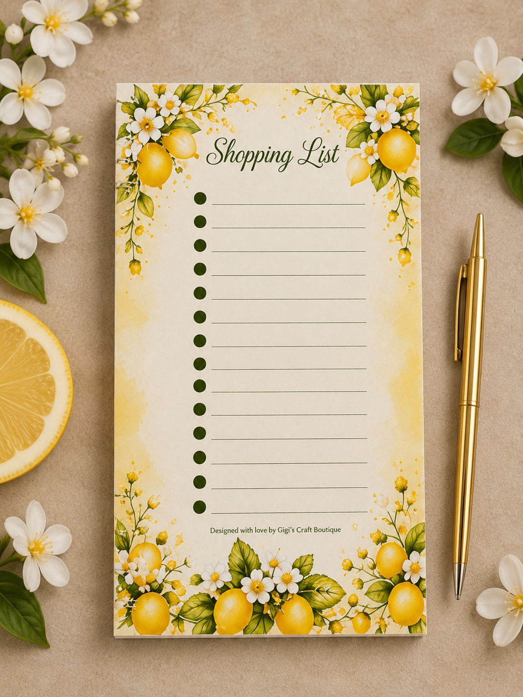 Lemon Sunshine Journal Gift Box