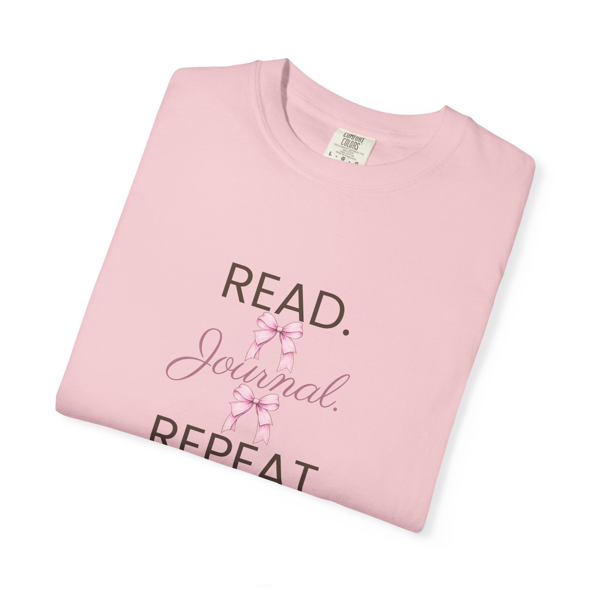 Floral Booklover Tee | Read Journal Repeat Book Lover T-Shirt