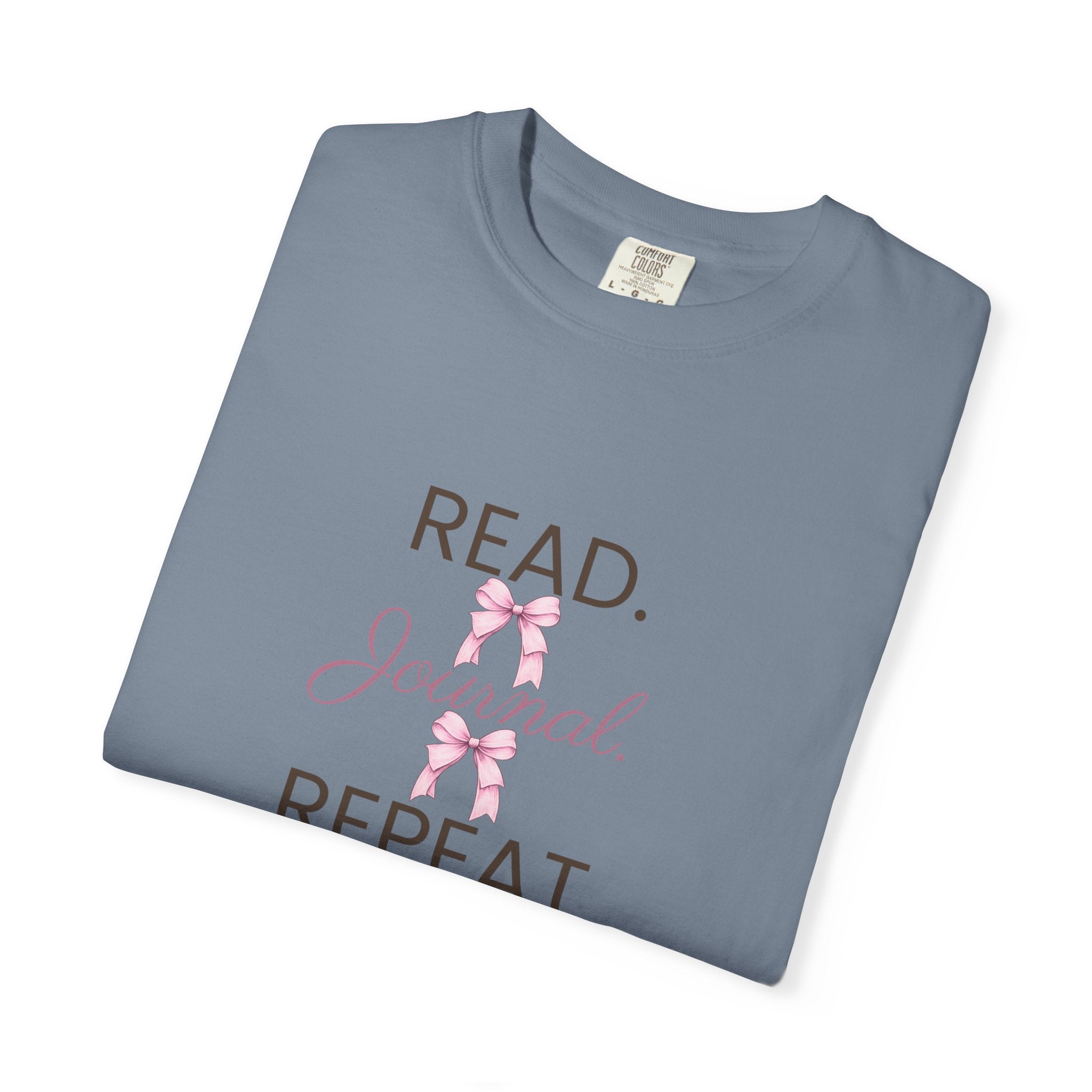 Floral Booklover Tee | Read Journal Repeat Book Lover T-Shirt