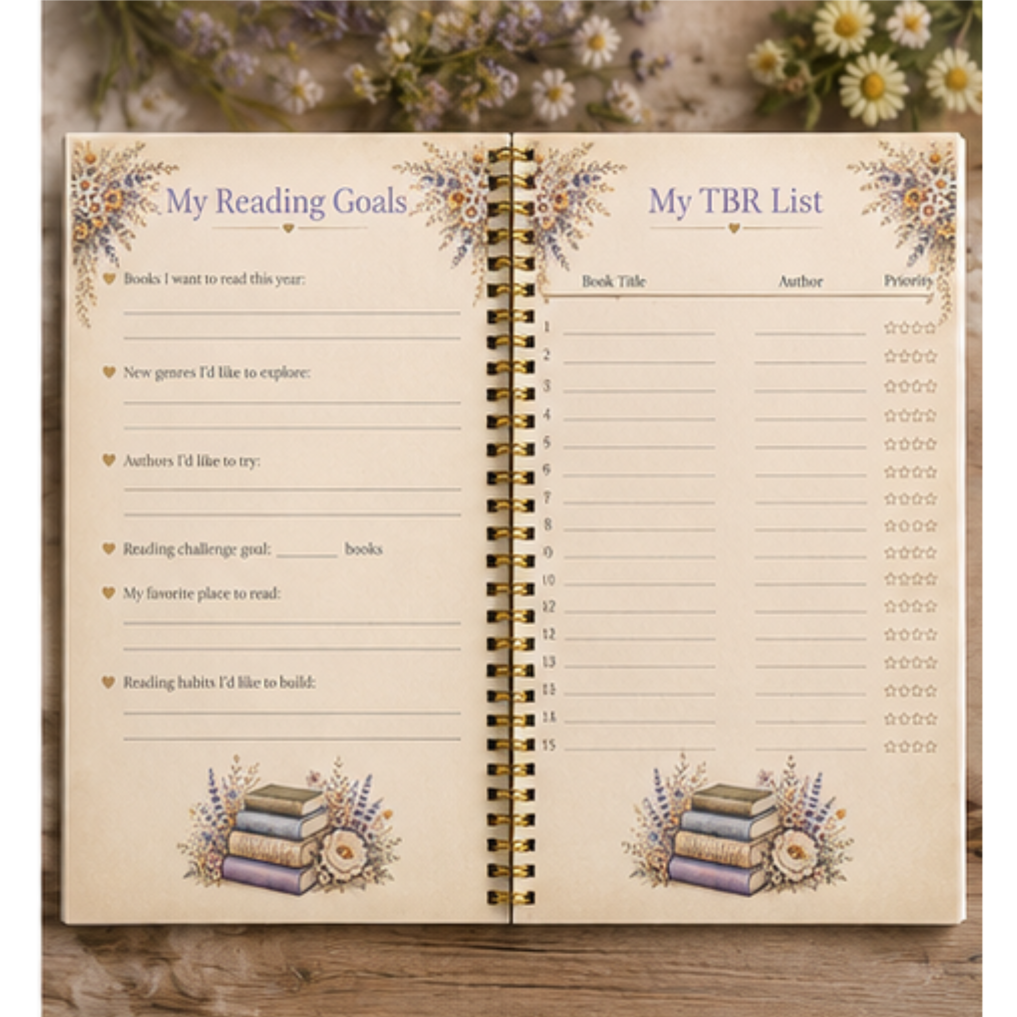 Wildflower Meadow Journal Gift Box
