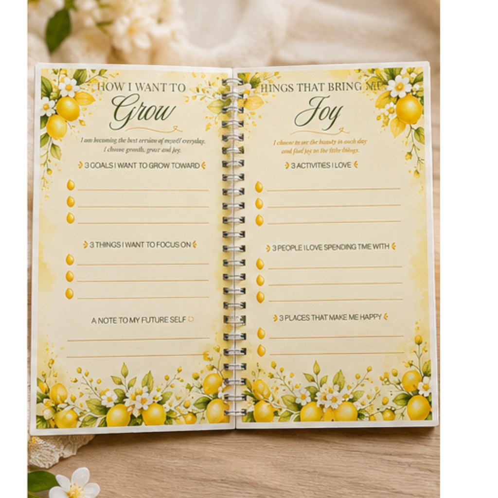Lemon Sunshine Journal Gift Box