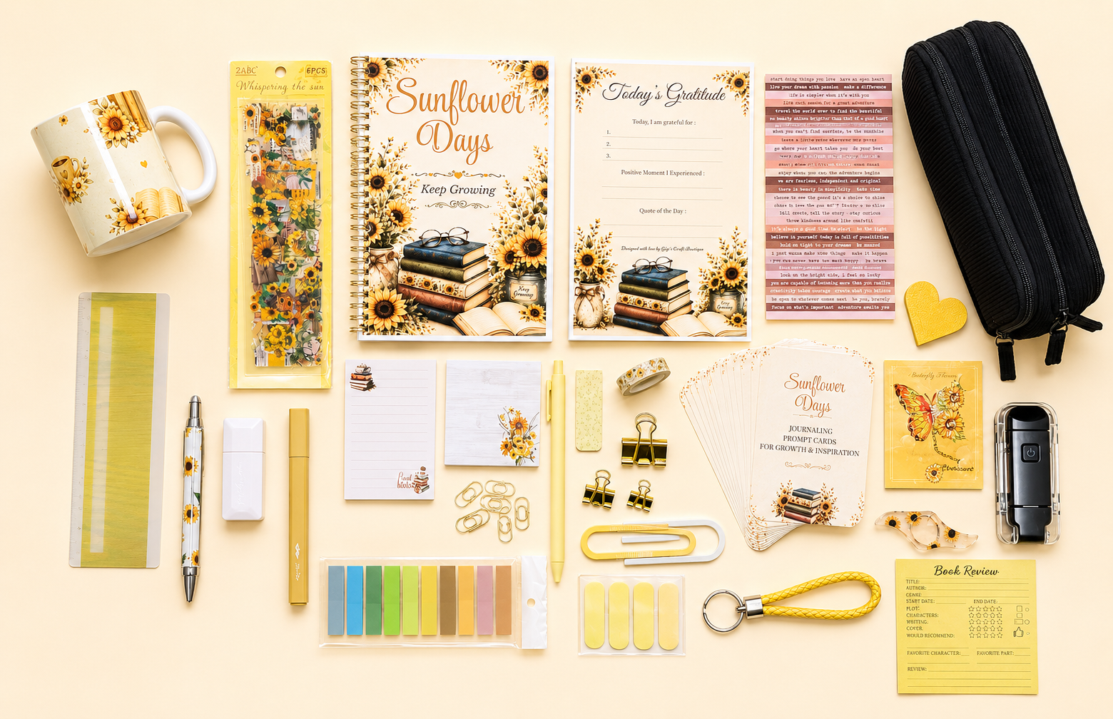 Sunflower Days Journal Gift Box