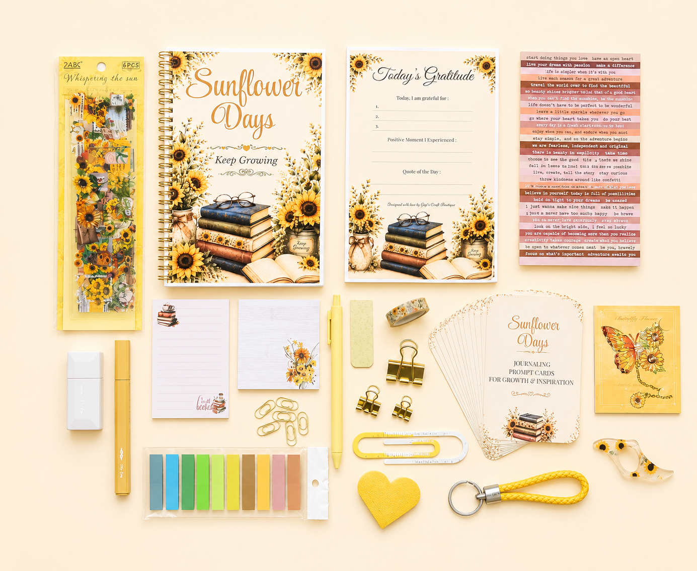 Sunflower Days Journal Gift Box