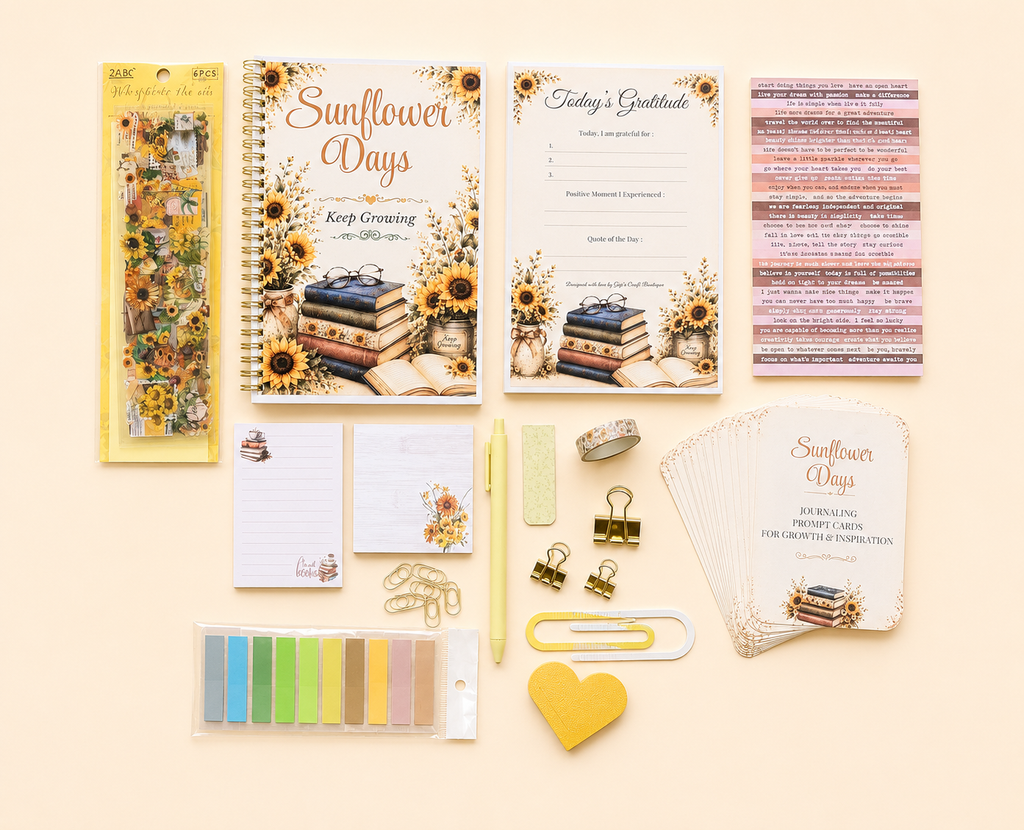 Sunflower Days Journal Gift Box