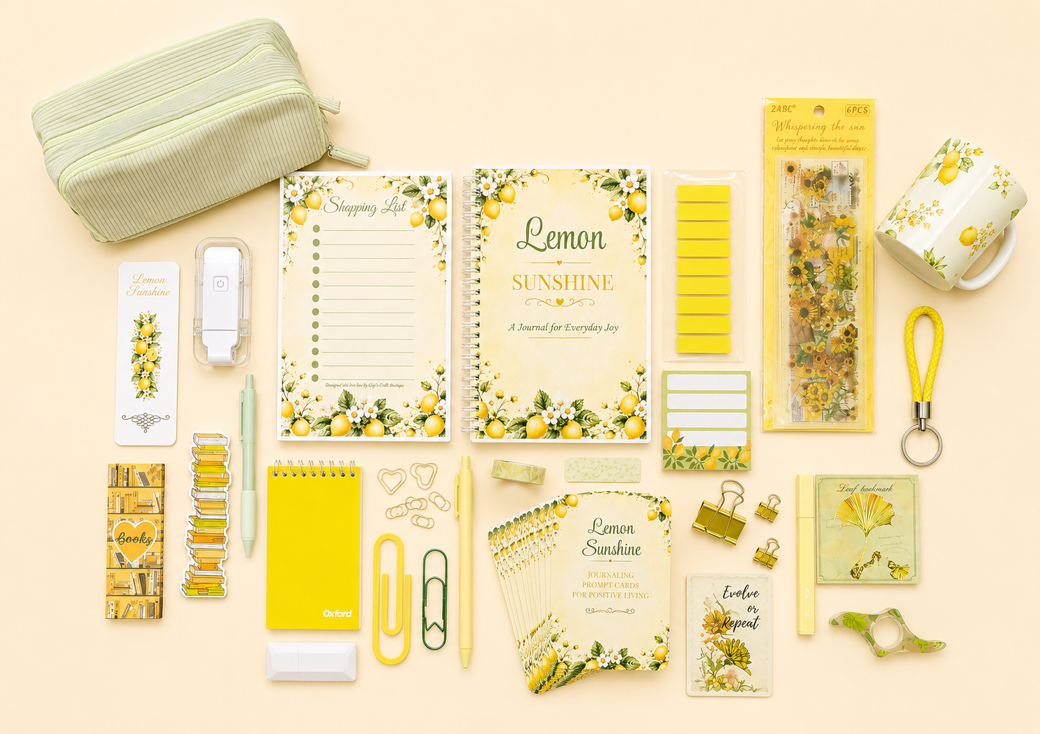 Lemon Sunshine Journal Gift Box