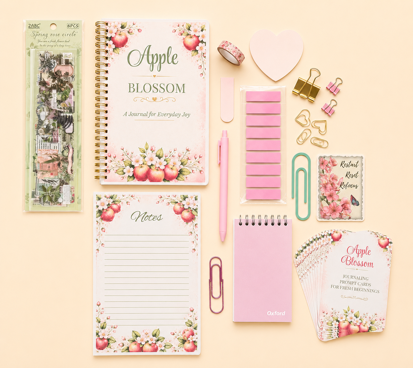 Apple Blossom Journal Gift Box