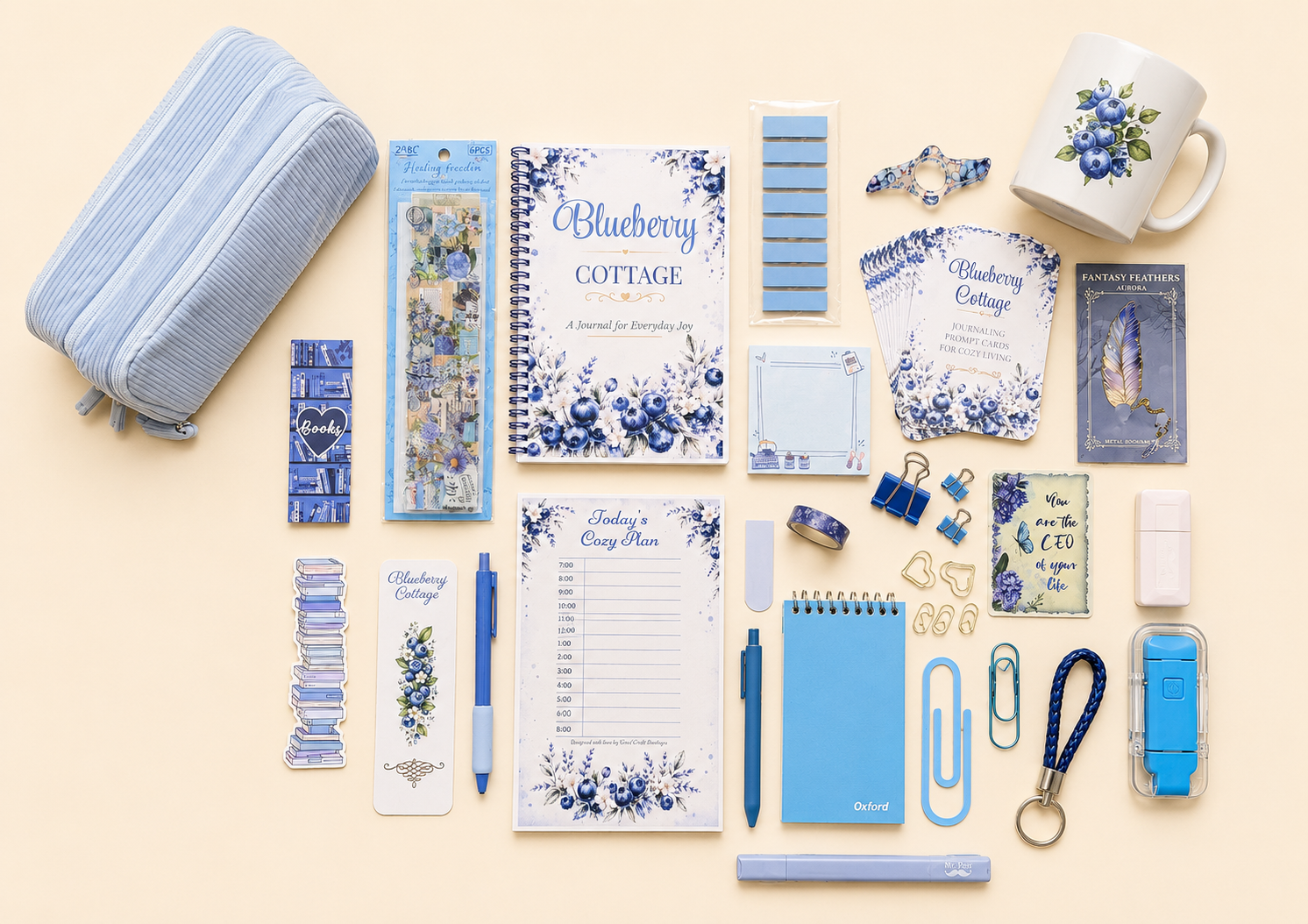 Blueberry Cottage Journal Gift Box