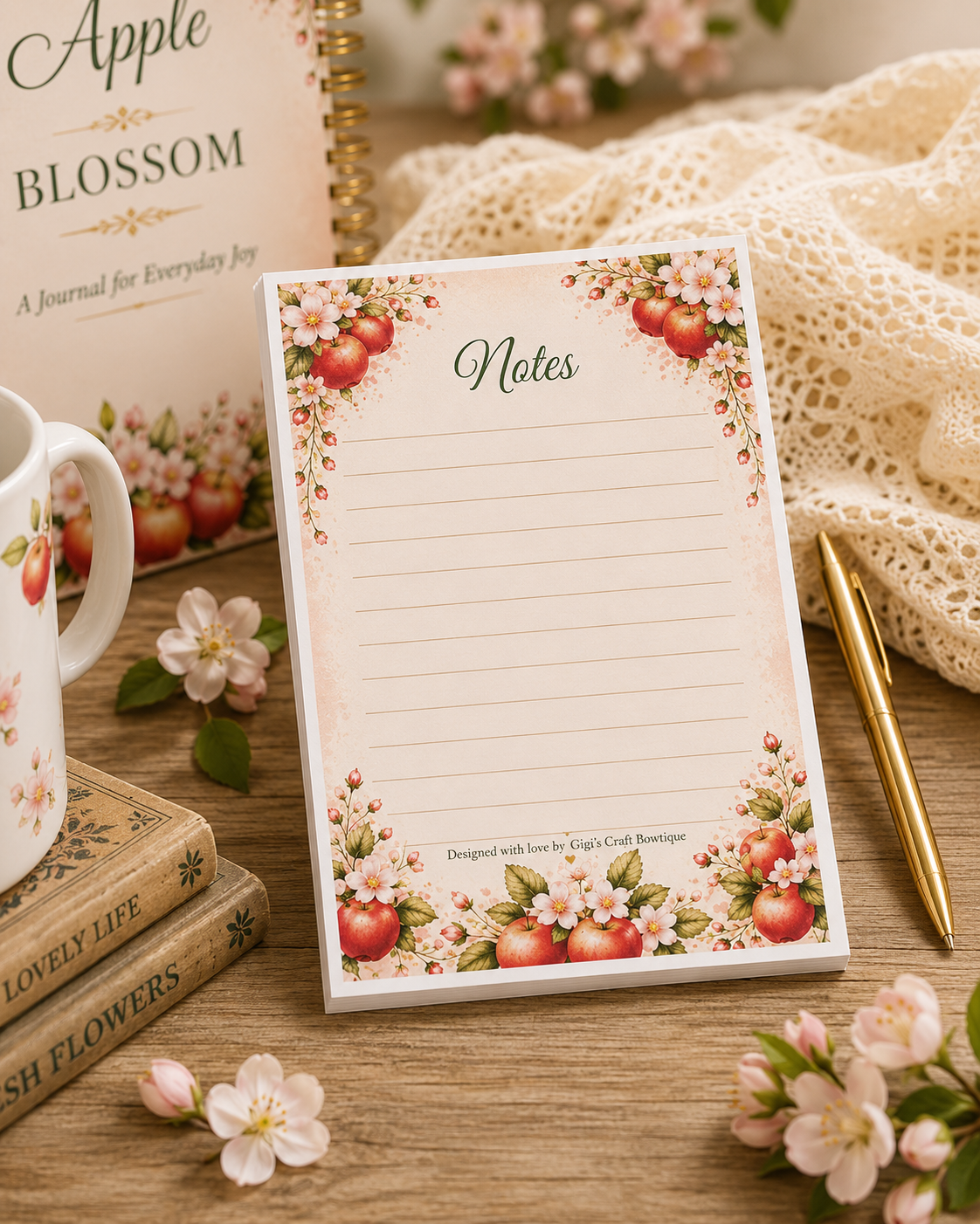 Apple Blossom Journal Gift Box