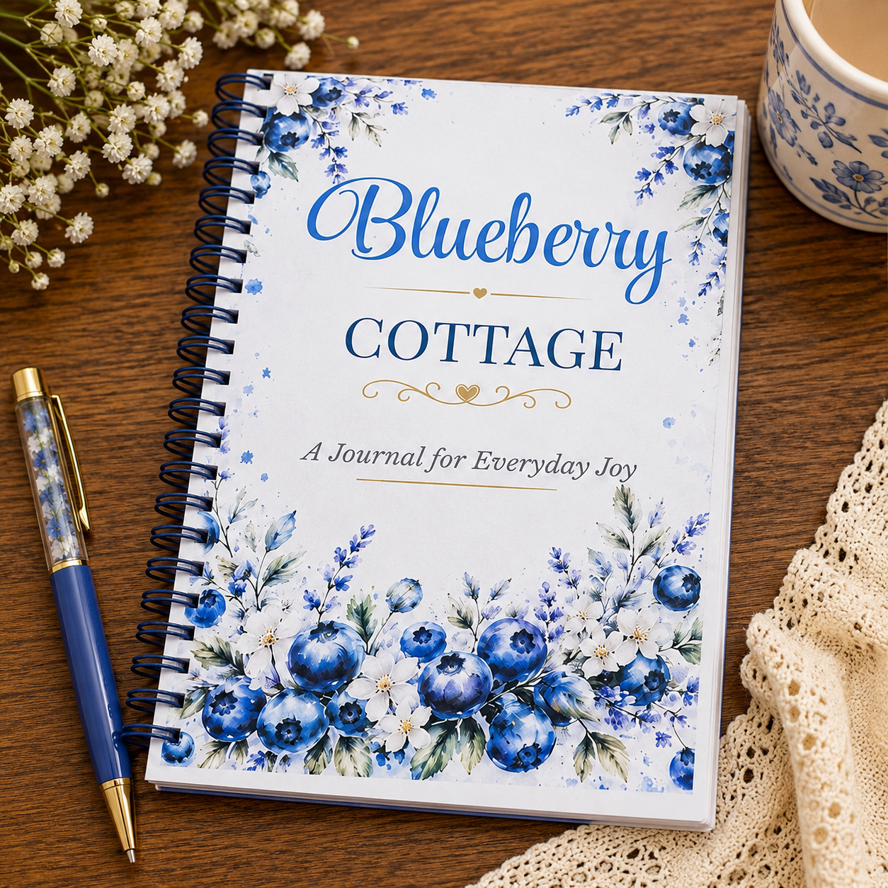 Blueberry Cottage Journal Gift Box