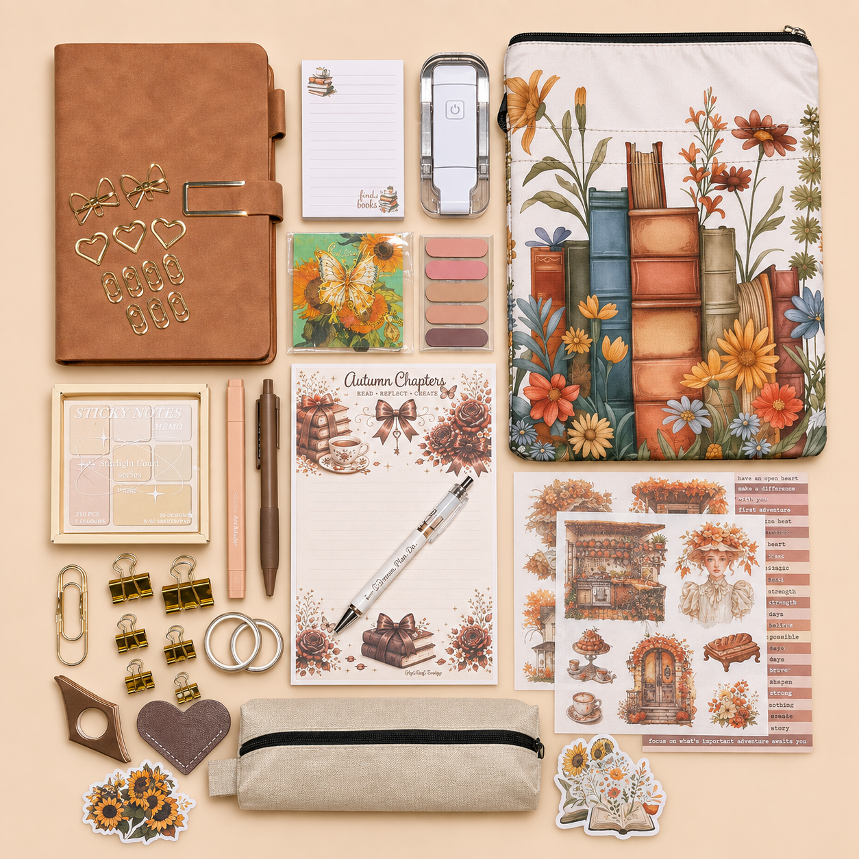 Bookish Color Collection Stationery Gift Box