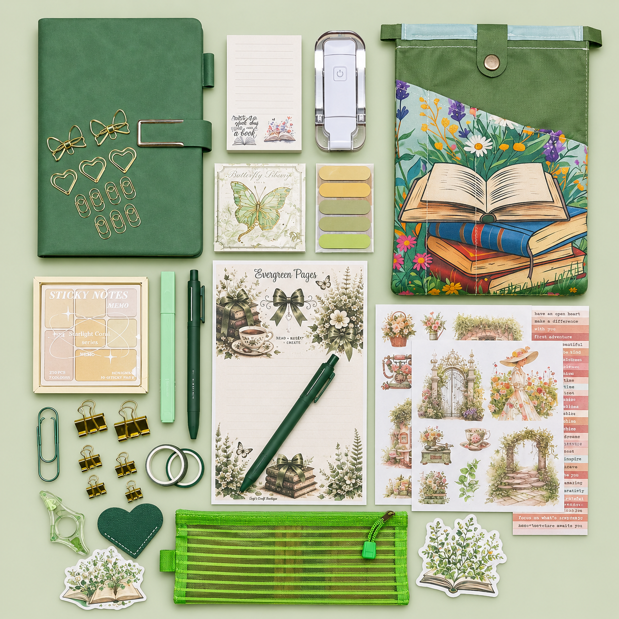 Bookish Color Collection Stationery Gift Box