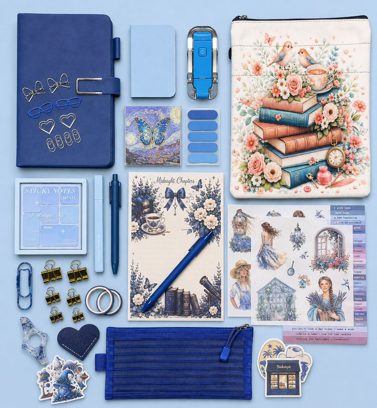 Bookish Color Collection Stationery Gift Box