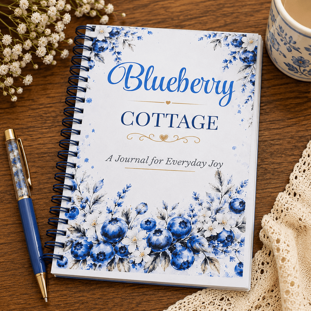Blueberry Cottage Journal Gift Box - Gigi’s Craft Bowtique