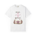 Floral Booklover Tee | Read Journal Repeat Book Lover T-Shirt - Gigi’s Craft Bowtique
