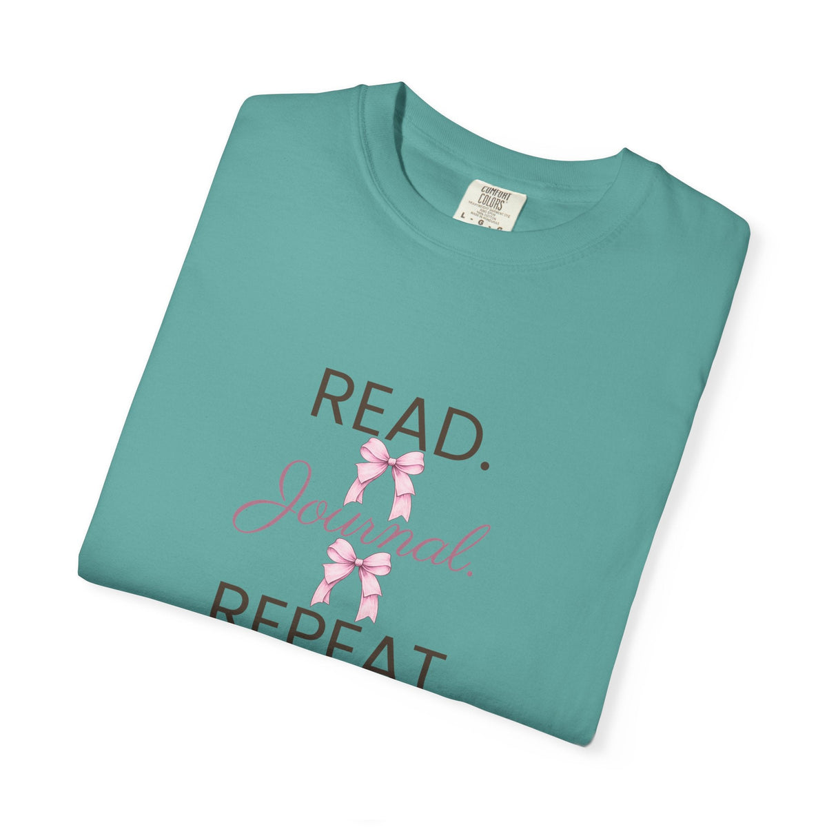 Floral Booklover Tee | Read Journal Repeat Book Lover T-Shirt - Gigi’s Craft Bowtique