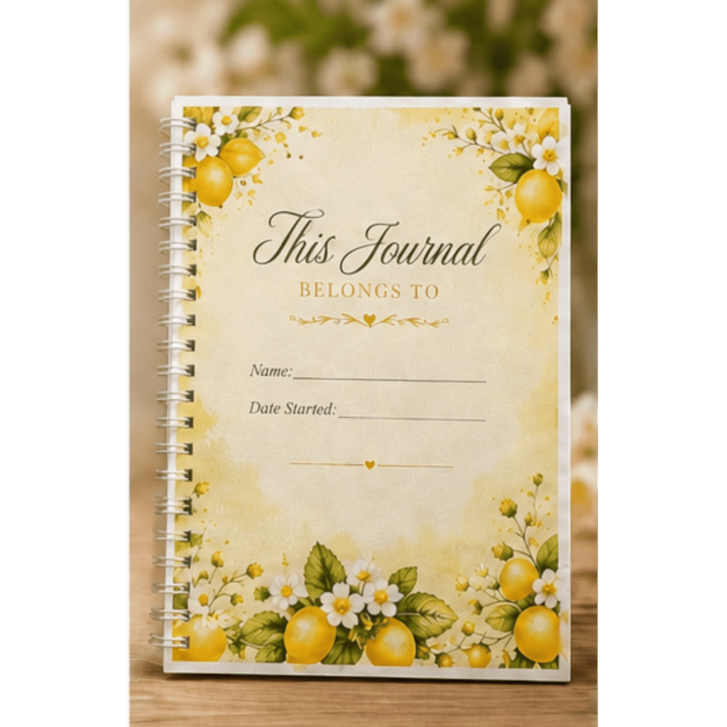 Lemon Sunshine Journal Gift Box - Gigi’s Craft Bowtique