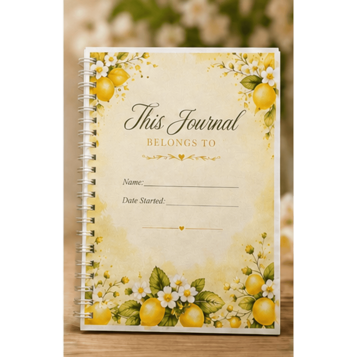 Lemon Sunshine Journal Gift Box - Gigi’s Craft Bowtique
