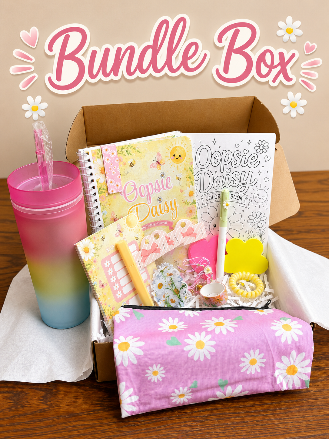 Oopsie Daisy Kids Journal | Guided Journal for Girls Ages 8–12 | Creative Activity Journal | Daisy Gift for Tween Girls - Gigi’s Craft Bowtique