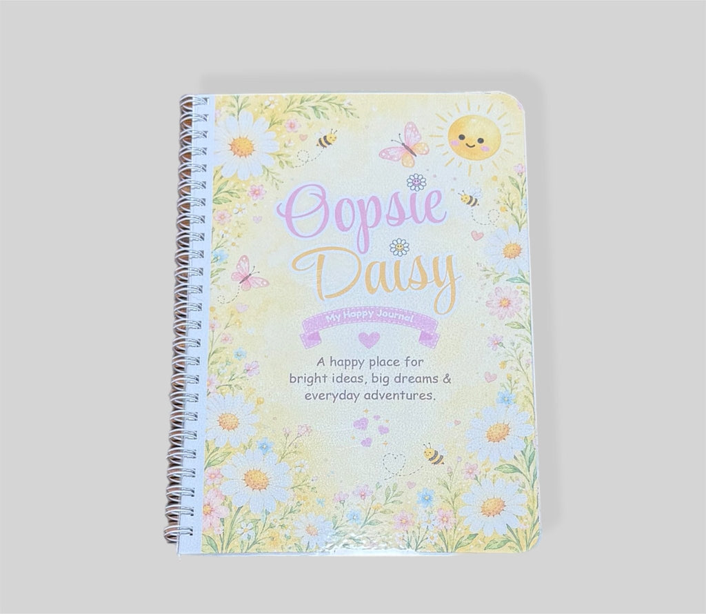 Oopsie Daisy Kids Journal | Guided Journal for Girls Ages 8–12 | Creative Activity Journal | Daisy Gift for Tween Girls - Gigi’s Craft Bowtique