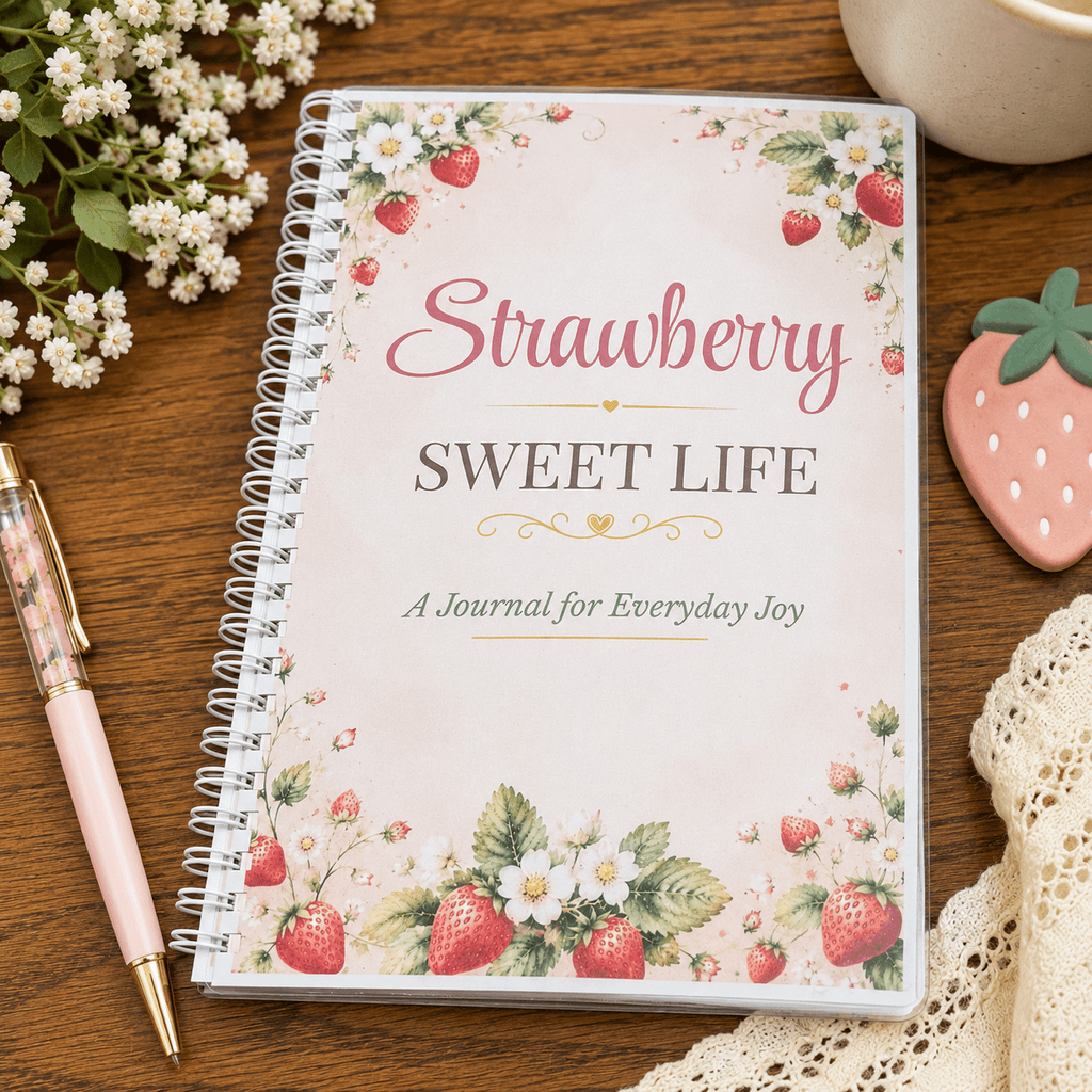 Strawberry Sweet Life Journal Gift Box - Gigi’s Craft Bowtique