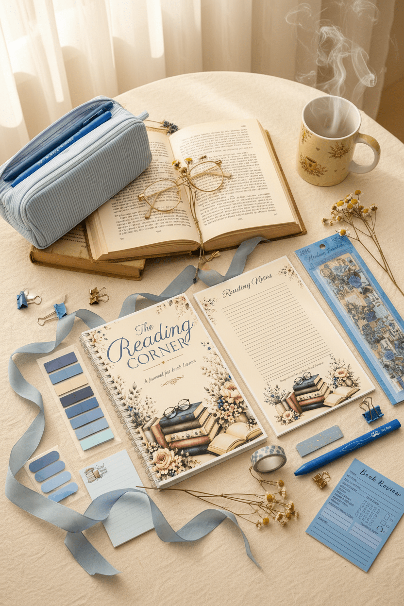 The Reading Corner Journal Gift Box - Gigi’s Craft Bowtique