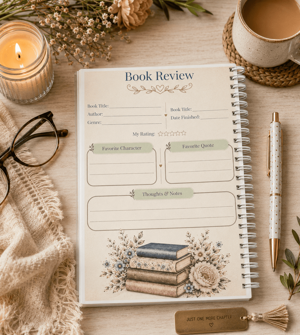 The Reading Corner Journal Gift Box - Gigi’s Craft Bowtique