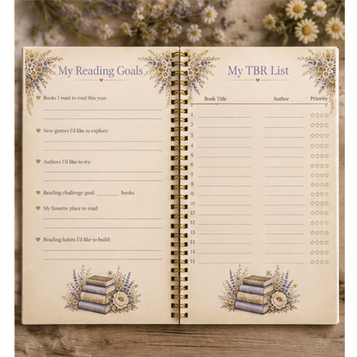 Wildflower Meadow Journal Gift Box - Gigi’s Craft Bowtique
